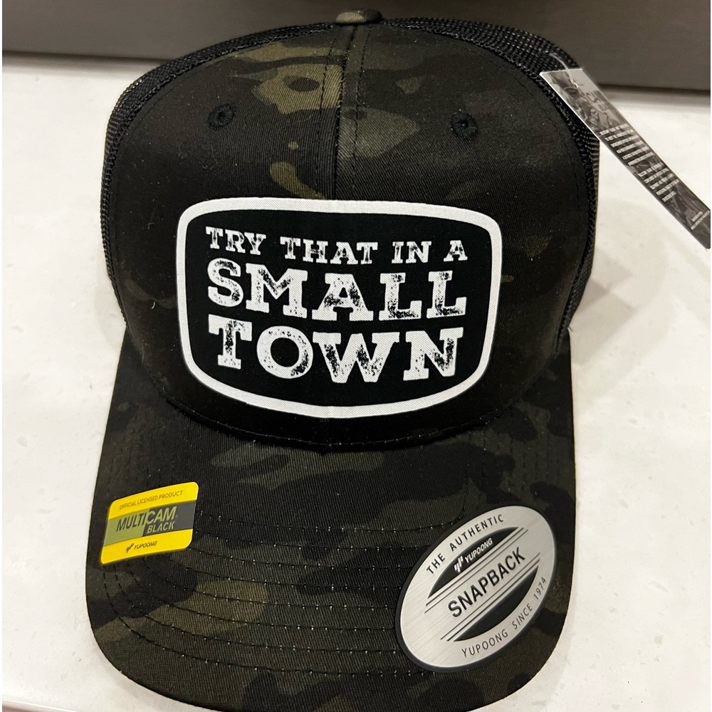SnapBack camo cap